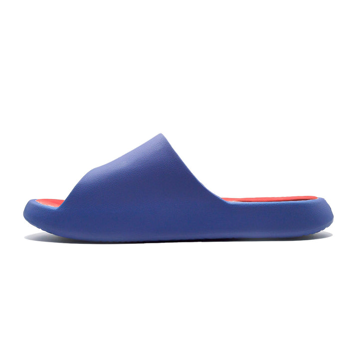 Claquette homme PEAK Taichi violet bleuté rouge - vue arrière