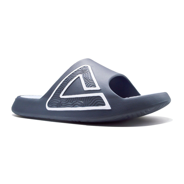 Claquette homme PEAK Taichi bleu foncé bleu clair - vue arrière