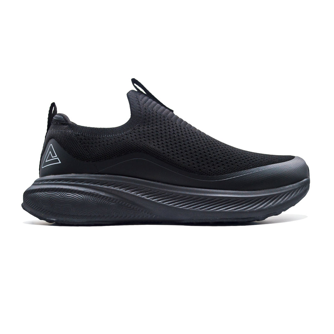 Chaussure casual homme PEAK Taichi noir - vue latérale