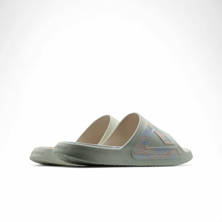 Semelle de la claquette PEAK Taichi blanc canvas homme