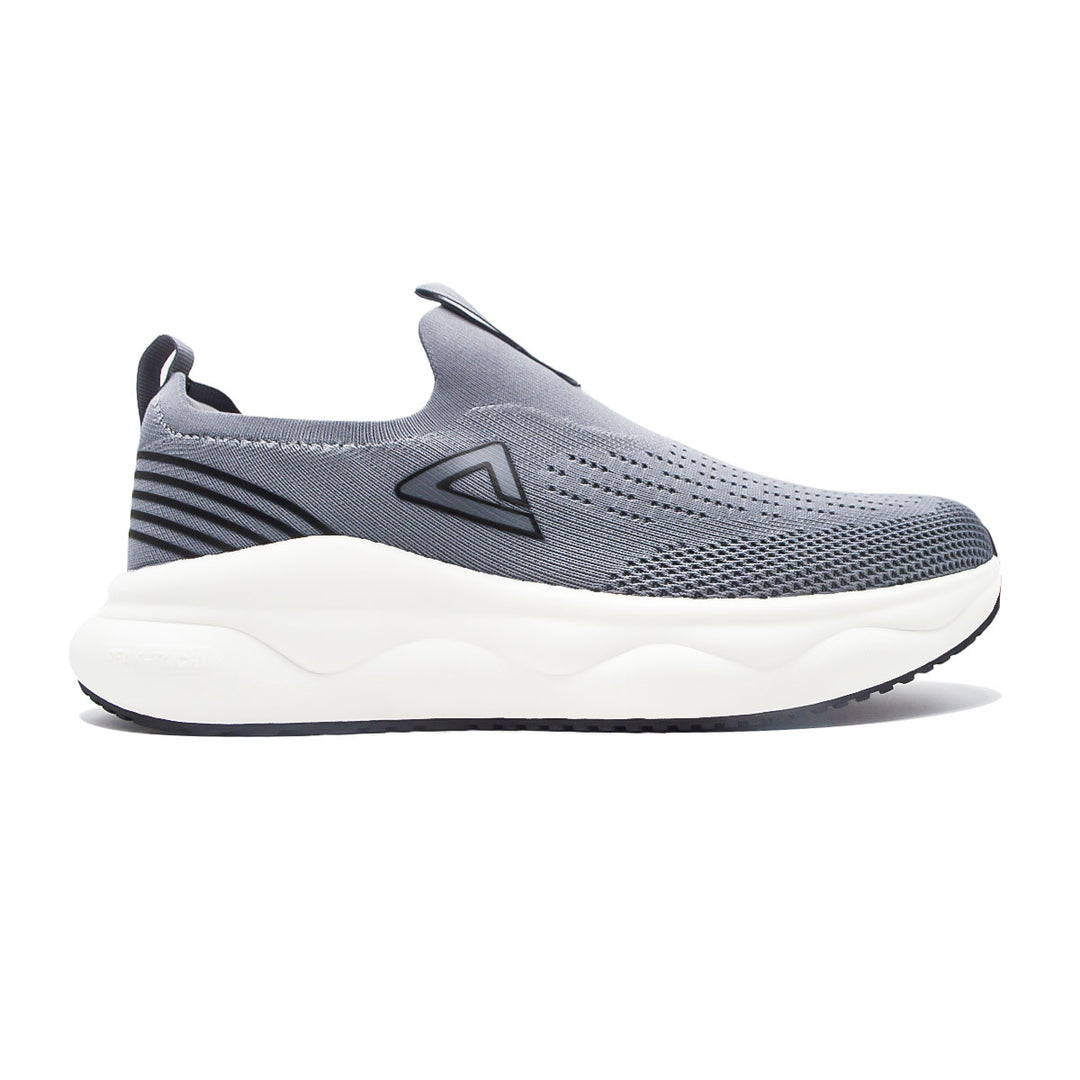Chaussure casual homme PEAK Taichi gris paloma - vue latérale