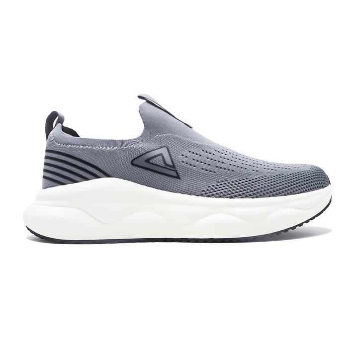 Chaussure casual homme PEAK Taichi gris paloma - vue latérale
