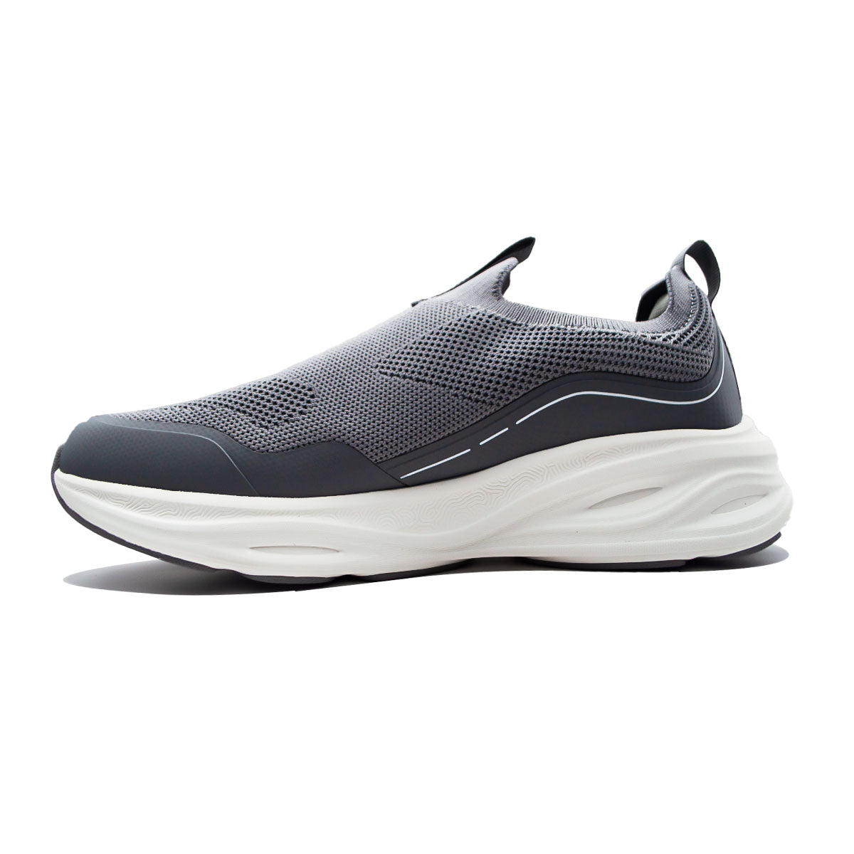 Peak Taichi Baskets Casual Homme Gris Argent