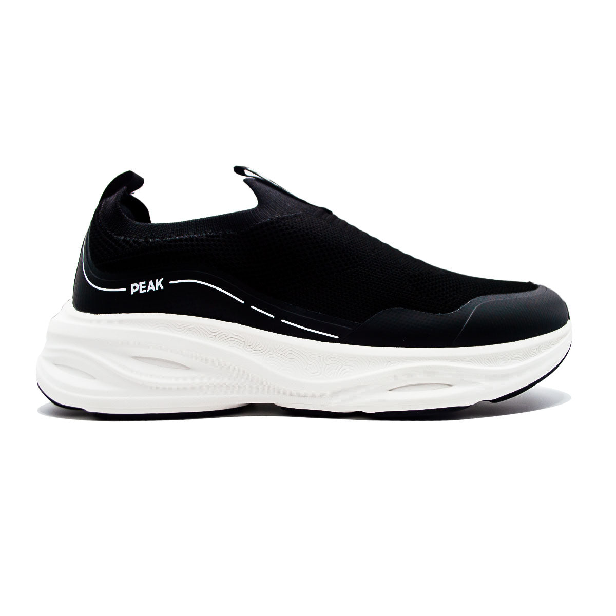 Peak Taichi Baskets Casual Homme Noir/Blanc