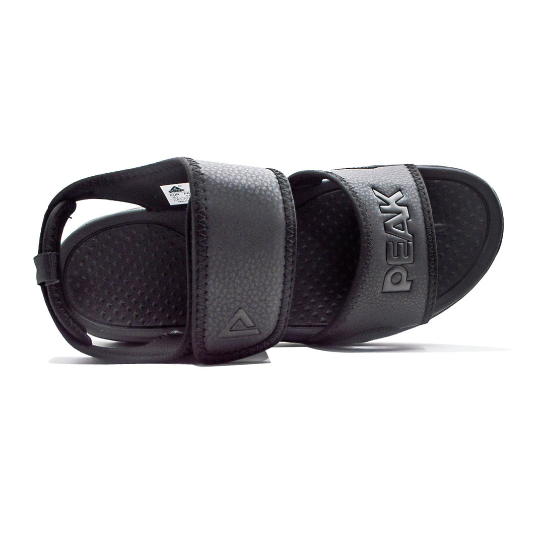 Sandale homme PEAK Taichi noire - vue de dessus