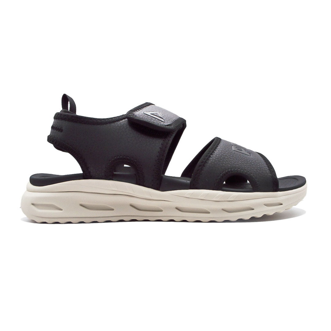 Sandale homme PEAK Taichi noir beige - vue latérale