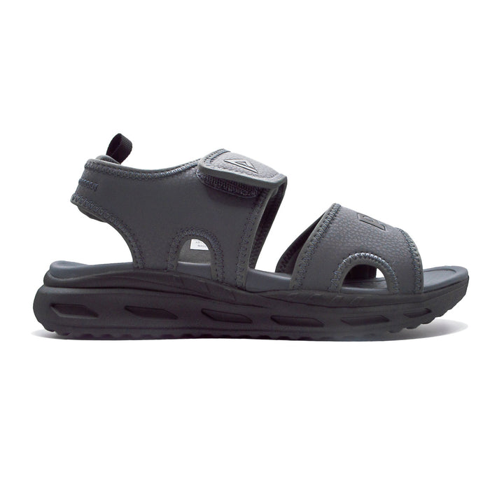 Sandale homme PEAK Taichi gris noir - vue latérale