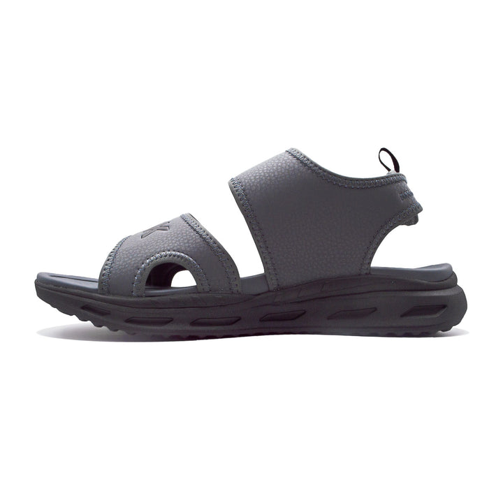 Sandale homme PEAK Taichi gris noir - vue intérieure