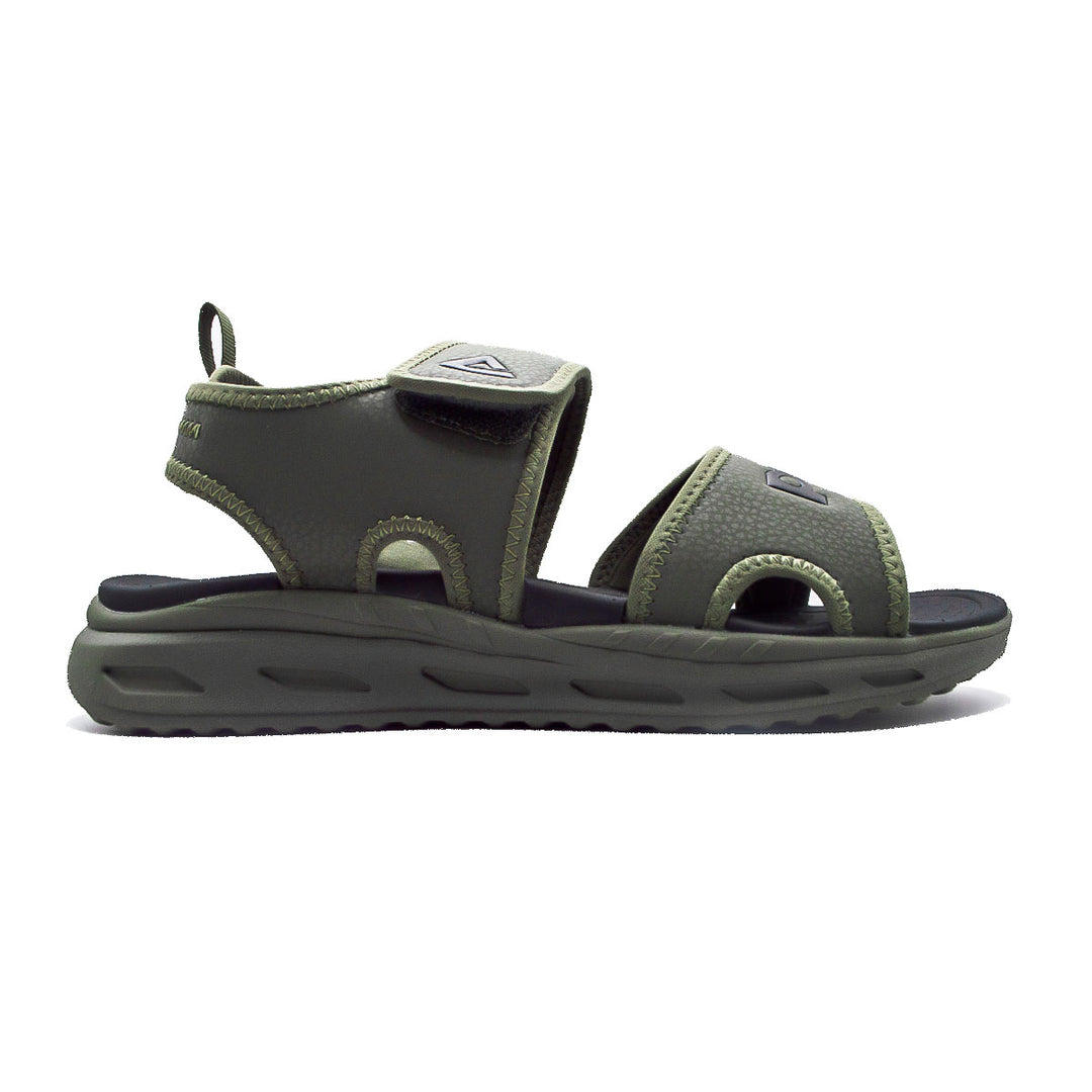 Sandale homme PEAK Taichi cyan vert grisâtre - vue latérale