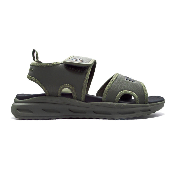 Sandale homme PEAK Taichi cyan vert grisâtre - vue latérale