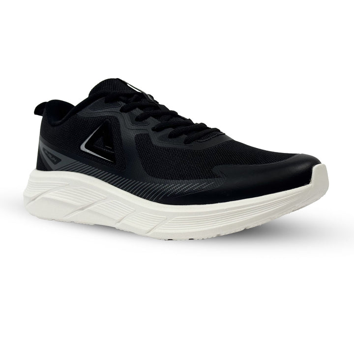 Chaussure running homme PEAK Taichi noir blanc - vue de dessus