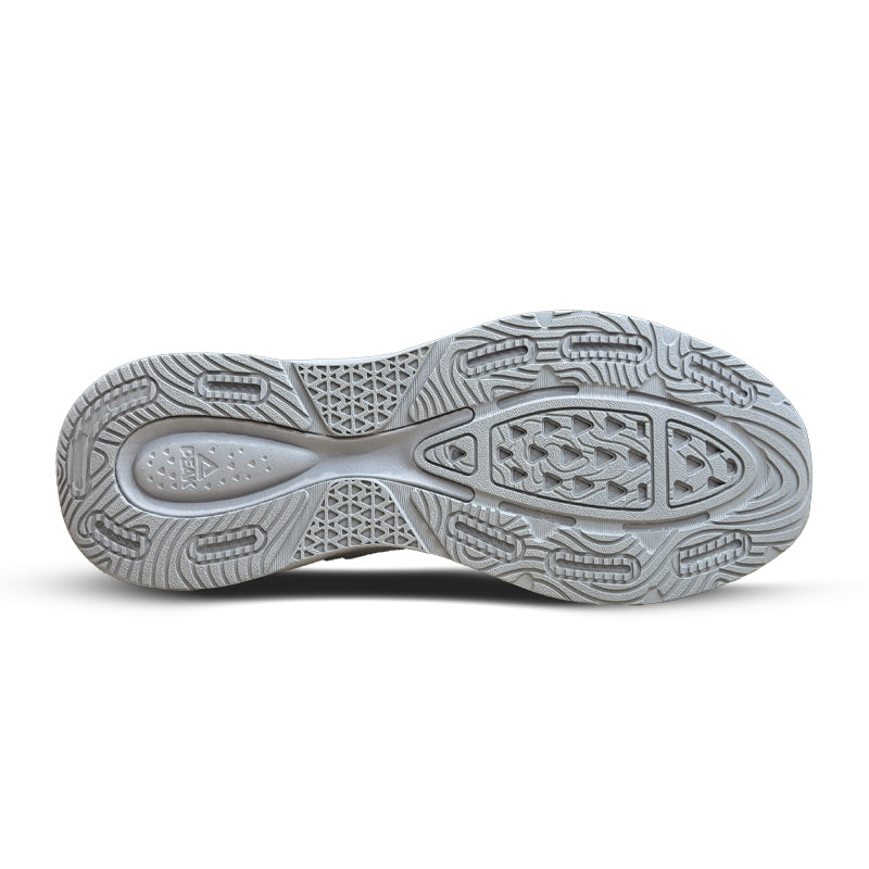 Peak Taichi Walking Shoes Silver Grey