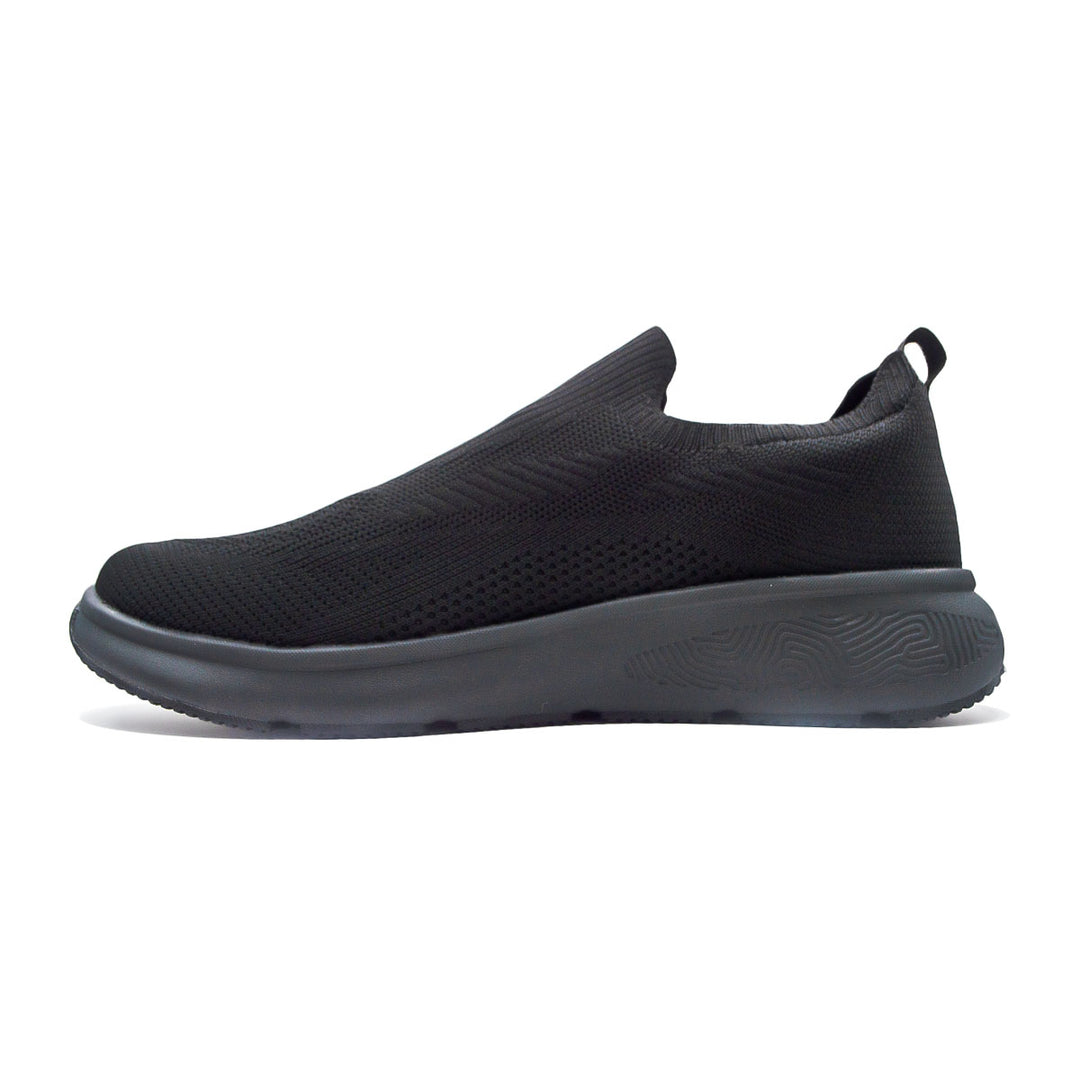 Chaussure slip-on homme PEAK Taichi noire - vue intérieure