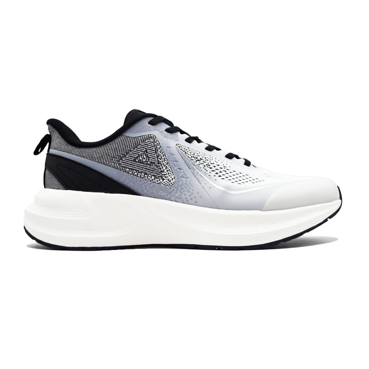 Peak Taichi Running Shoes-Lt.Grey/Black