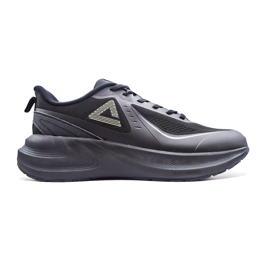 Chaussure casual homme PEAK Taichi noire - vue latérale