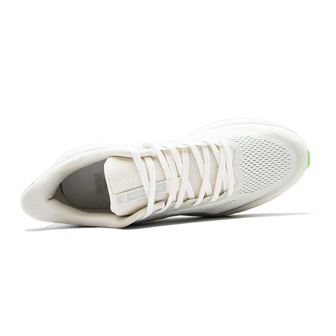 Chaussure running homme PEAK Taichi blanc bleu clair - vue de dessus