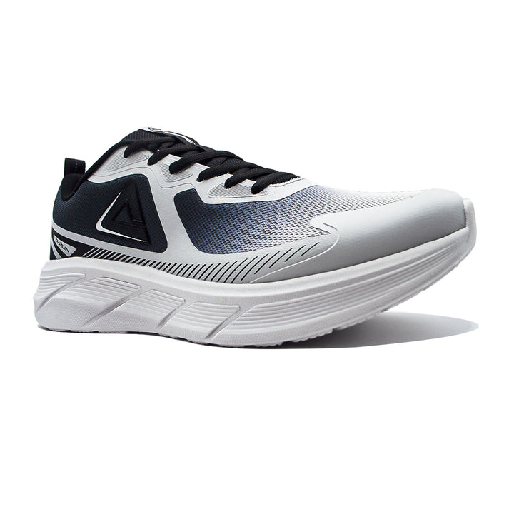 Chaussure running homme PEAK Taichi gris noir - vue arrière