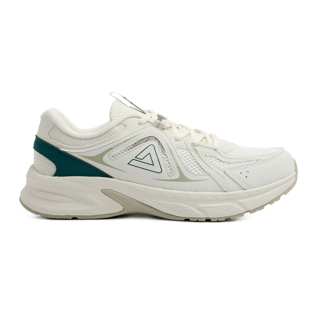 Peak Taichi Casual Shoes Canvas White/Dk.Green
