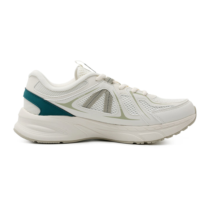 Peak Taichi Casual Shoes Canvas White/Dk.Green
