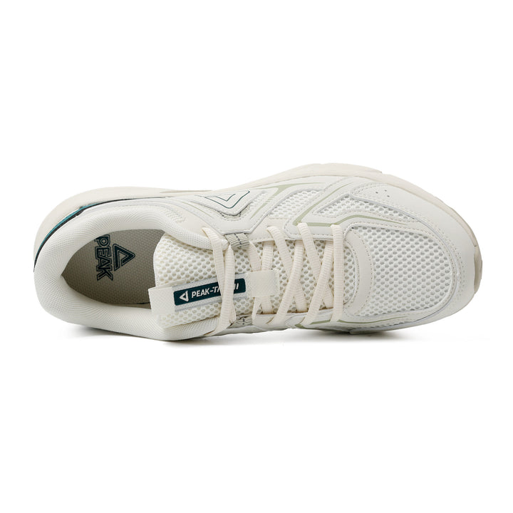 Peak Taichi Casual Shoes Canvas White/Dk.Green