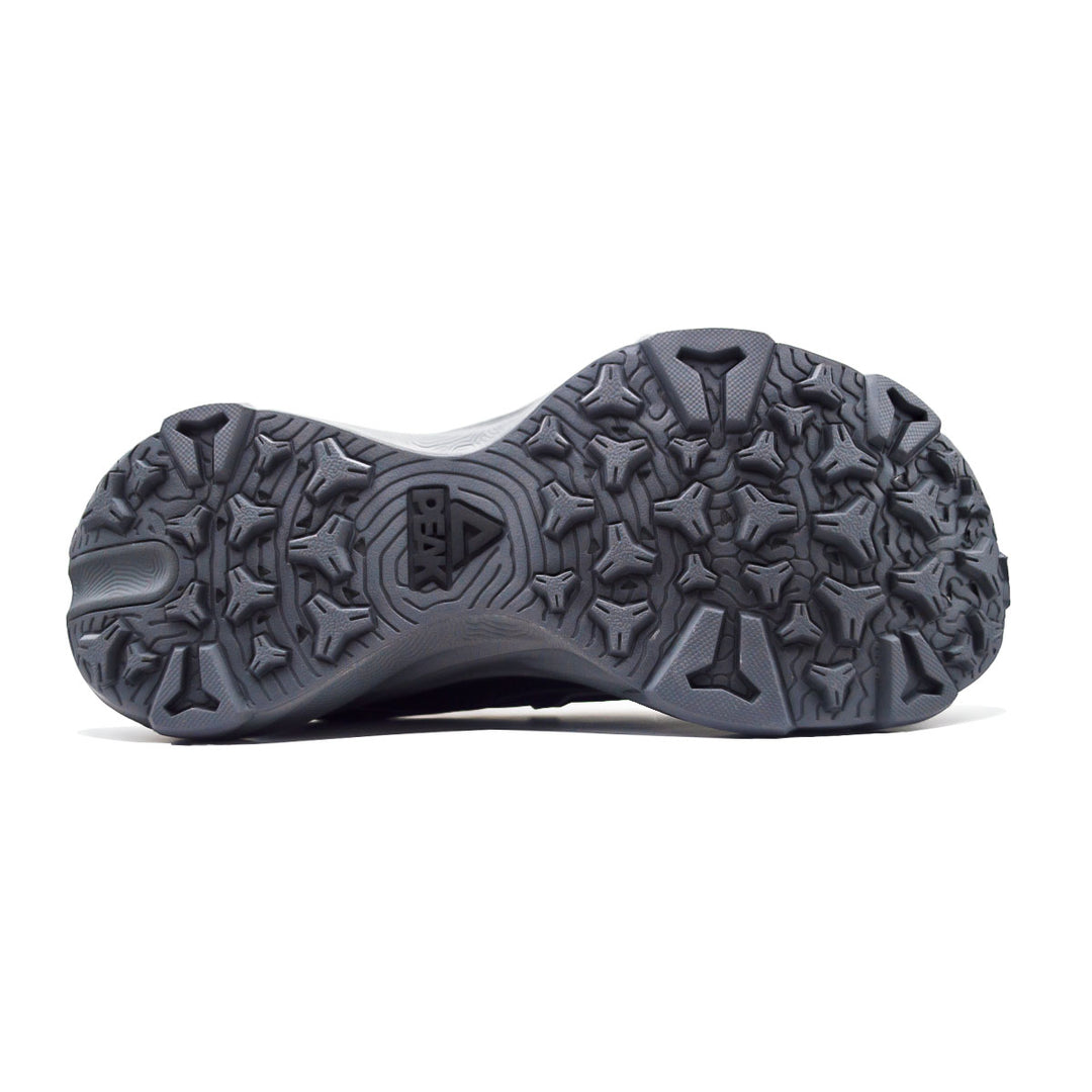 Semelle de la chaussure outdoor PEAK Taichi noir gris argent homme