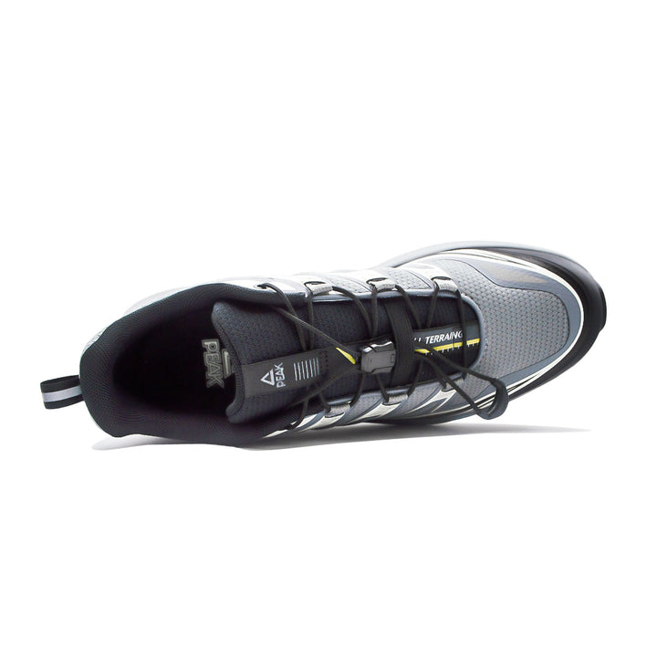 Chaussure walking homme PEAK Taichi gris moyen - vue de dessus