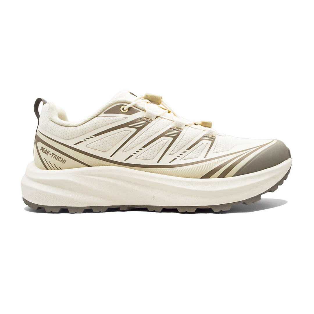 Chaussure walking homme PEAK Taichi kaki clair - vue latérale