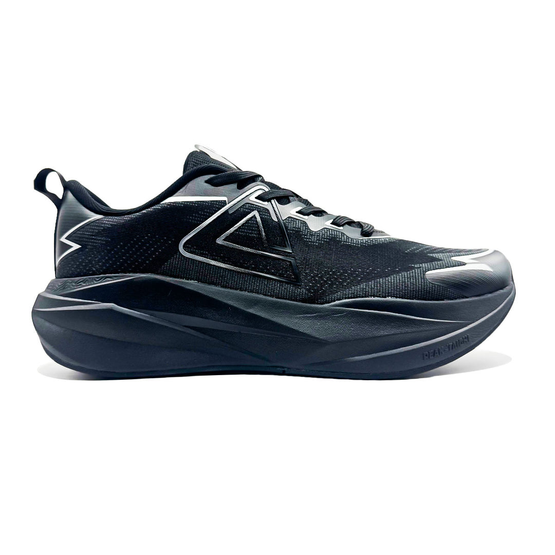 Peak Taichi Running Shoes Black/Silver