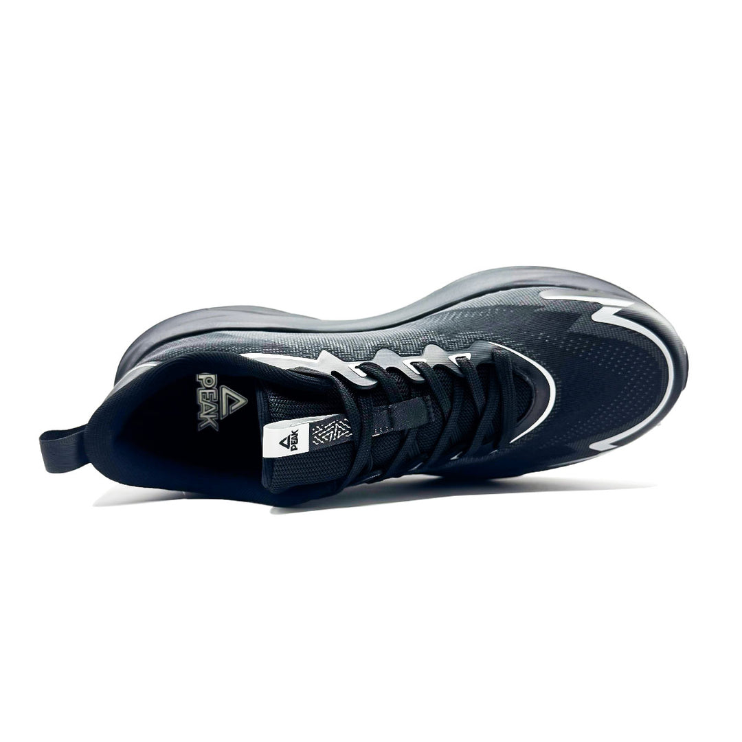 Peak Taichi Running Shoes Black/Silver