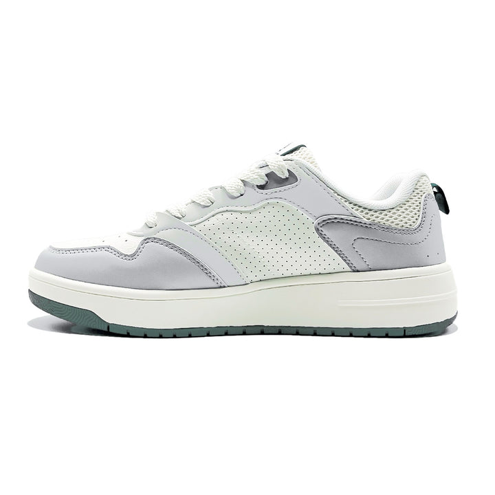 Peak Taichi Classic Flat Shoes White/Grey/Green
