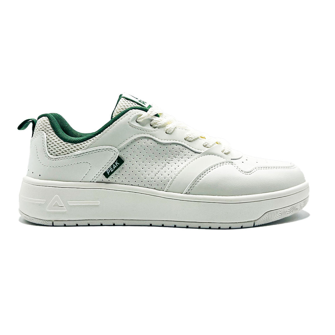 Peak Taichi Classic Flat Shoes White/Green