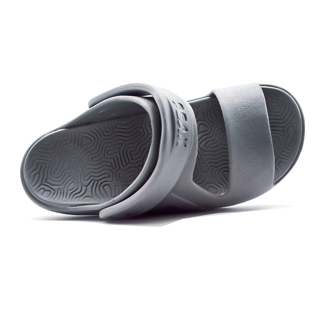 Sandale homme PEAK Taichi gris magnétique - vue de dessus