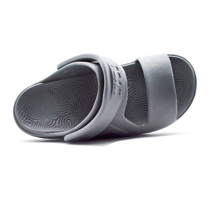 Sandale homme PEAK Taichi gris magnétique - vue de dessus