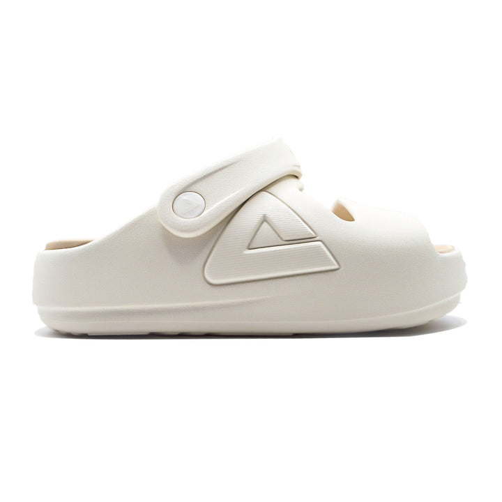 Sandale homme PEAK Taichi blanc canvas - vue latérale