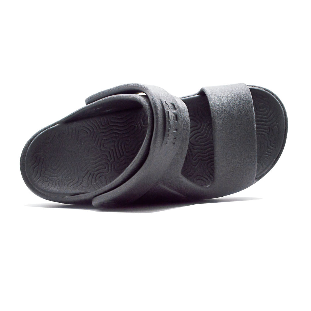 Sandale homme PEAK Taichi noire - vue de dessus