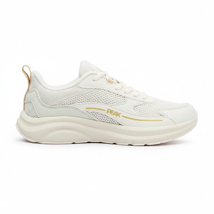 Peak Taichi Walking Shoes Canvas White