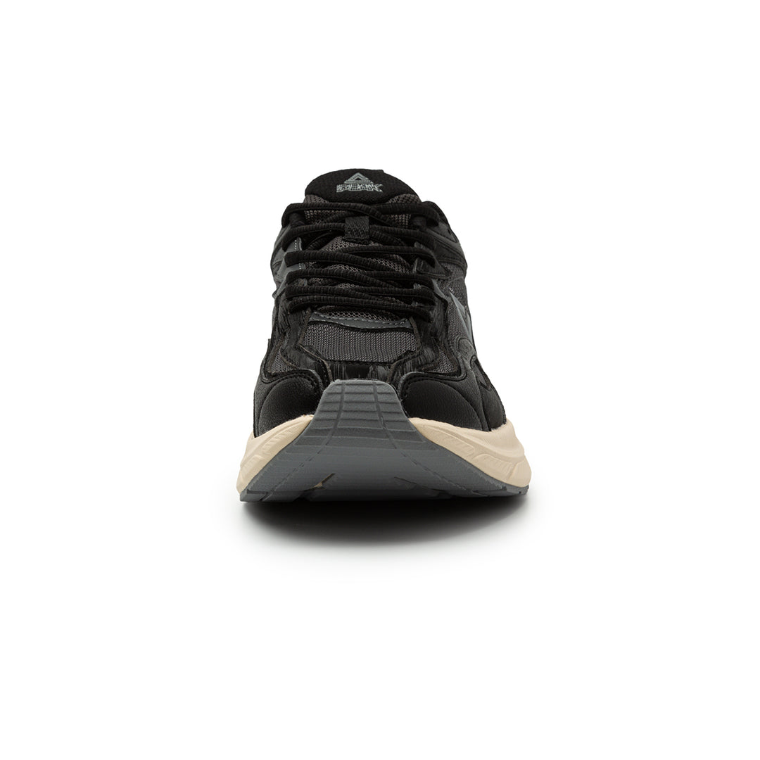 Chaussure walking homme PEAK Taichi gris foncé noir - vue arrière