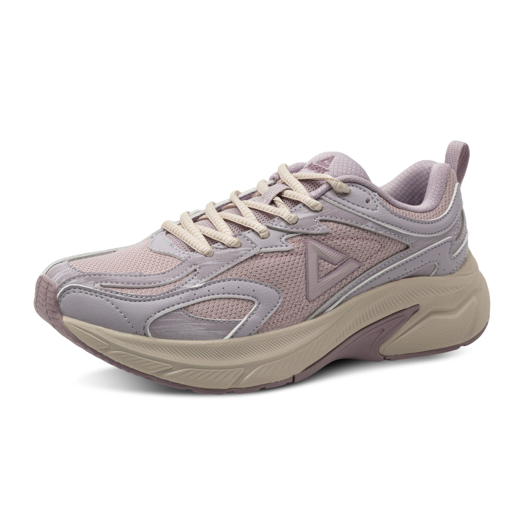 Peak Taichi Walking Shoes Silver Purple