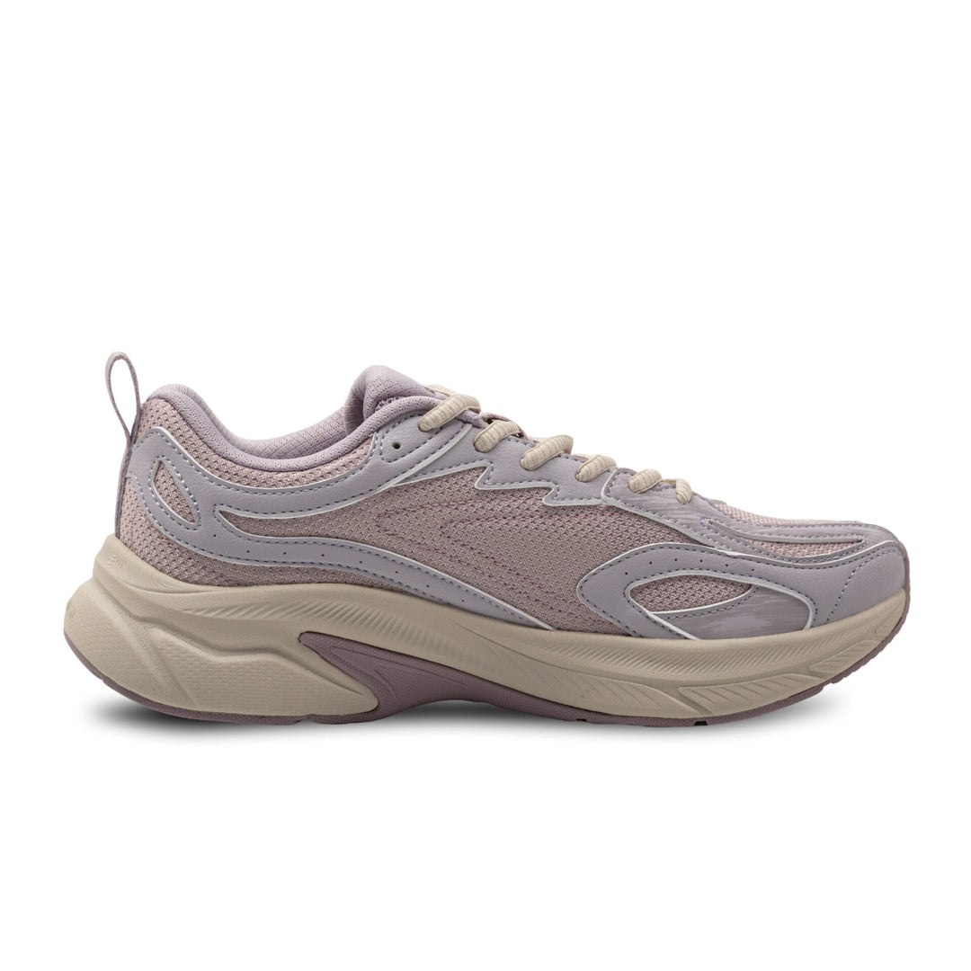 Peak Taichi Walking Shoes Silver Purple