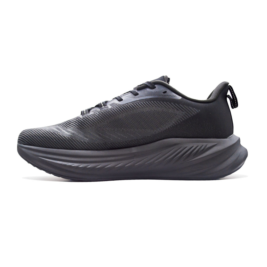 Chaussure running homme PEAK Taichi Training noir gris magnétique - vue intérieure