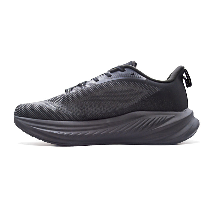 Chaussure running homme PEAK Taichi Training noir gris magnétique - vue intérieure