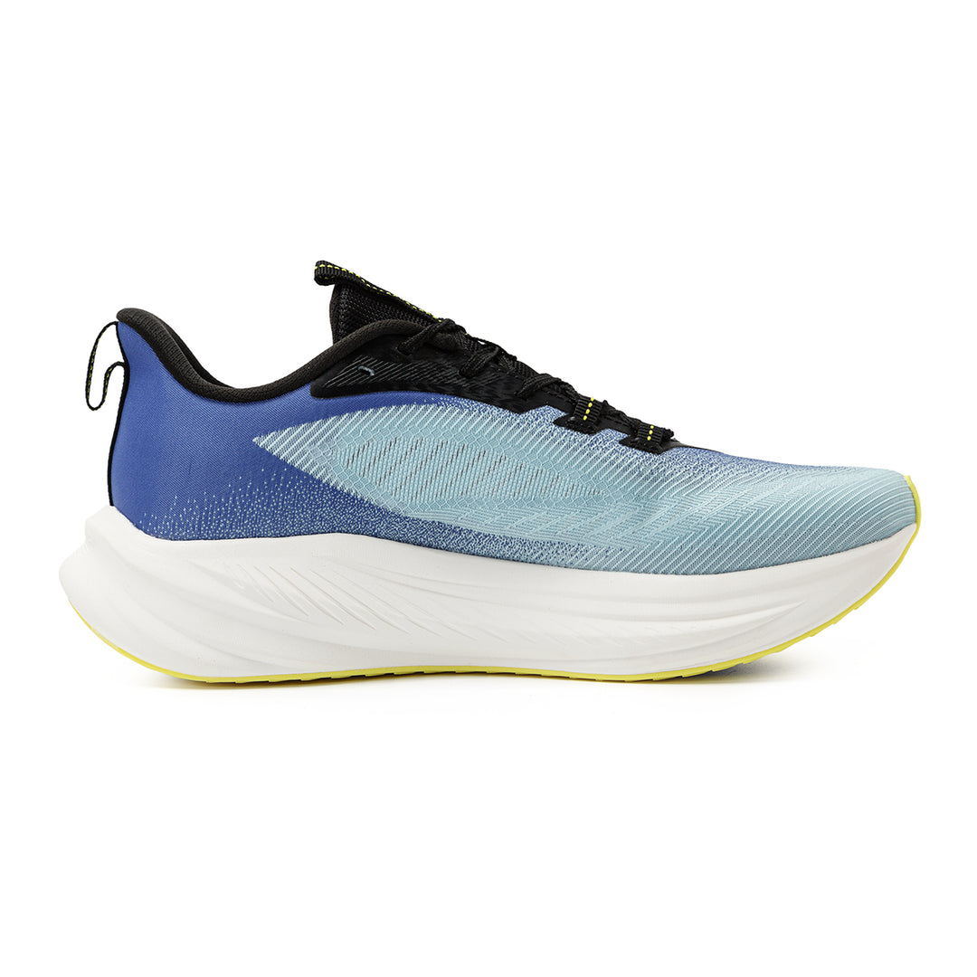Chaussure running homme PEAK Taichi Training bleue - vue de dessus