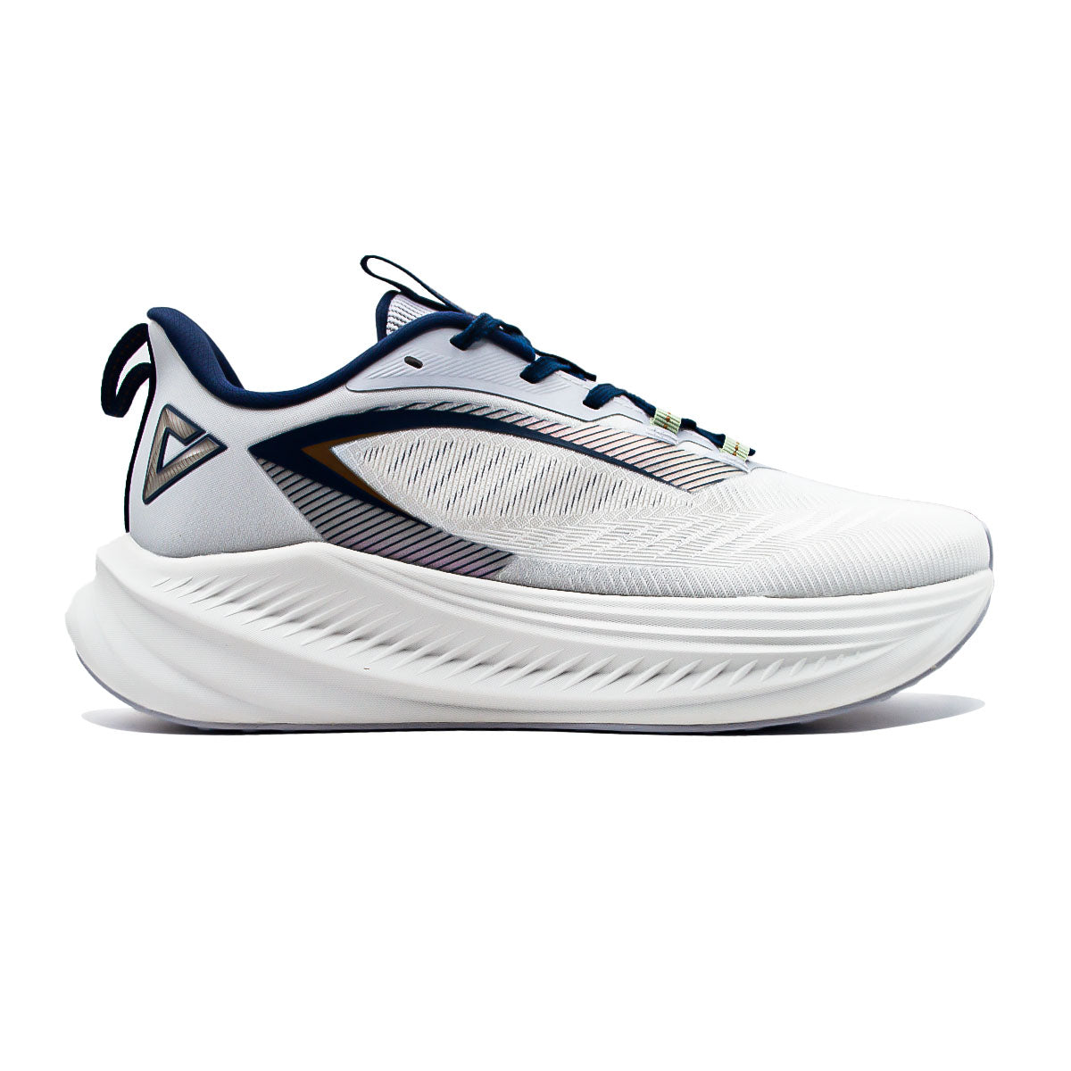 Peak Taichi Chaussures Running Homme Blanc/Gris