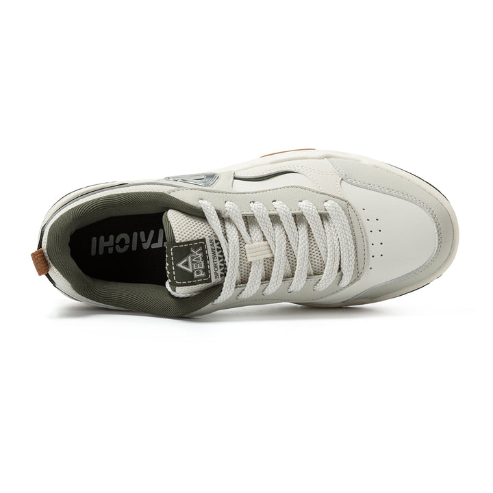 Peak Taichi Fashion Culture Shoes-White/Grey/Green White/Grey/Green