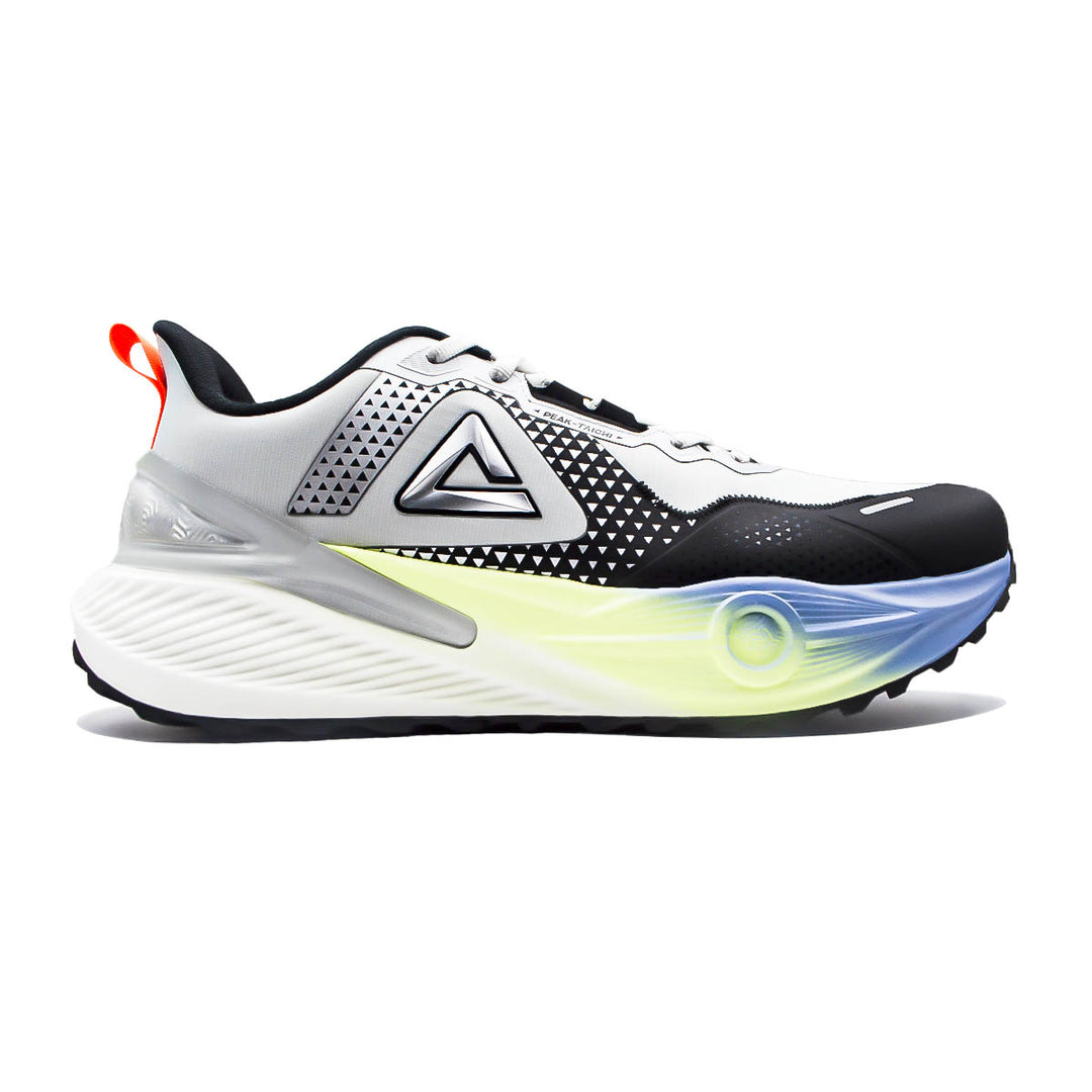 Chaussure running homme PEAK Taichi Training gris noir - vue latérale