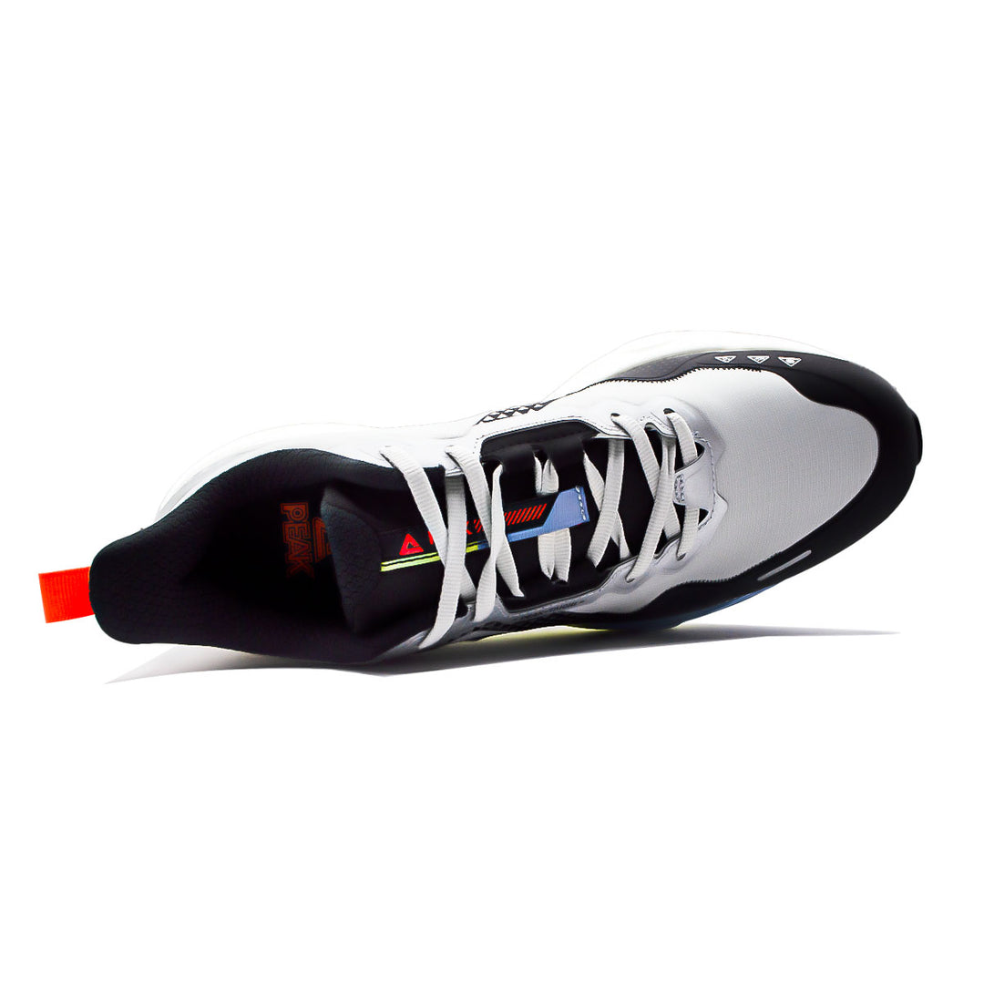Chaussure running homme PEAK Taichi Training gris noir - vue de dessus