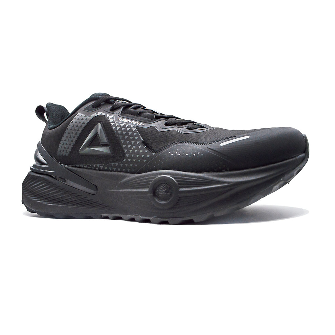 Chaussure running homme PEAK Taichi Training noire - vue arrière