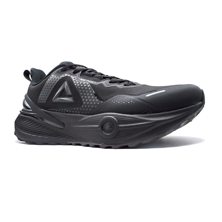 Chaussure running homme PEAK Taichi Training noire - vue arrière