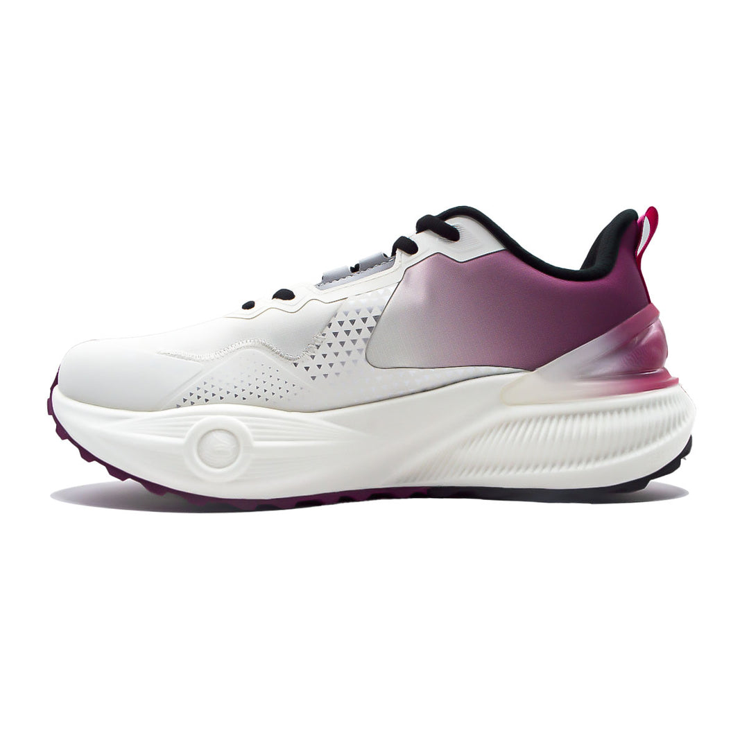 Chaussure running homme PEAK Taichi Training blanc violet - vue intérieure