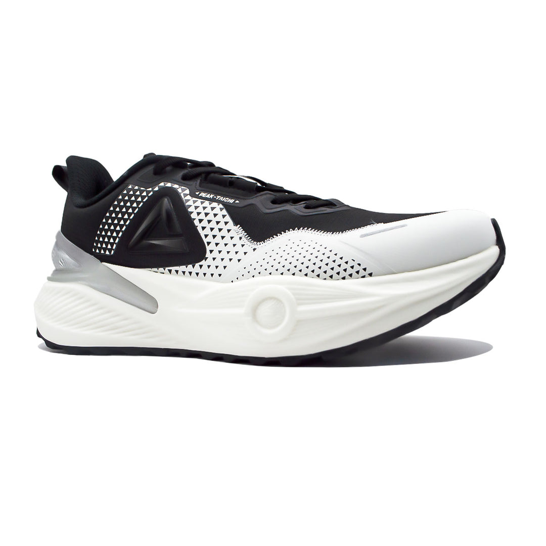 Chaussure running homme PEAK Taichi Training noir blanc - vue arrière